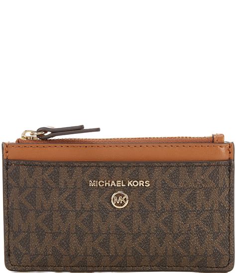 Michael Kors Signature Logo Jet Set Charm Small Slim Card 